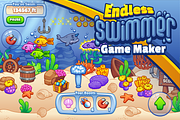 Endless Swimmer Game Maker, a Graphic by Vectricity Designs (Thumbnail 1 of 9)