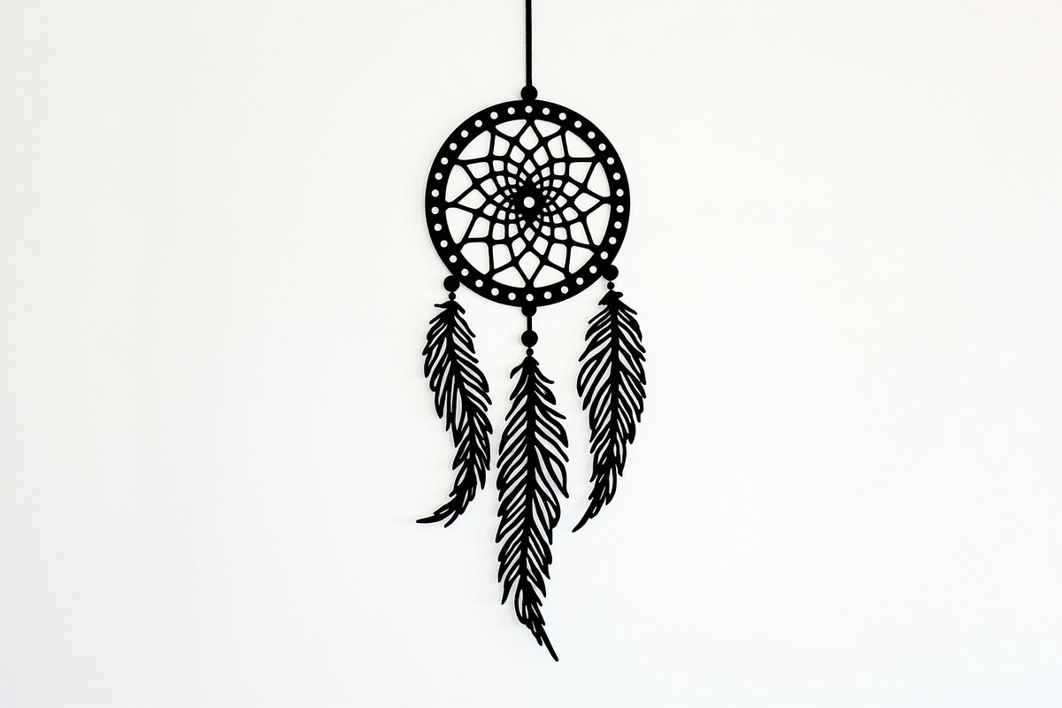 Scandinavian Unique Dreamcatcher, an Illustration by Amazin_art (Photo 19 of 26)