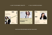 Minimal Fashion Social Media, a Social Media Template by FDR Studio (Thumbnail 2 of 3)