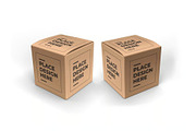 Square Box Packaging Mockup Template, a Packaging Mockup by DesignRushMarket (Thumbnail 6 of 11)