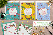 Merry Christmas Watercolor Set, an Illustration by AnnieDove (Thumbnail 9 of 10)