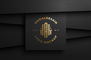 Luxury Logo Mockup on Paper Texture, an Advertising Mockup by Artlogs (Thumbnail 1 of 3)