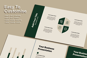 Green PowerPoint Template Business