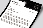Letterhead Template - Curvo, a Stationery Template by fakhroo (Thumbnail 2 of 3)