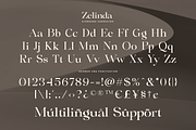 Zelinda - Modern Elegant Serif Font, a Serif Font by Pixesia Studio (Thumbnail 10 of 10)