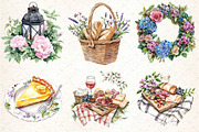 Garden Party Collection, an Illustration by DreamCafeArt (Thumbnail 4 of 8)