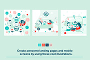 Van life - Cartoon Illustrations, an Object Illustration by LaVika (Thumbnail 2 of 6)