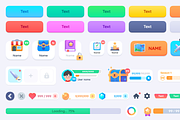 GUI Pro - Simple Casual, an UI Kit Template by LAYERLAB (Thumbnail 10 of 108)