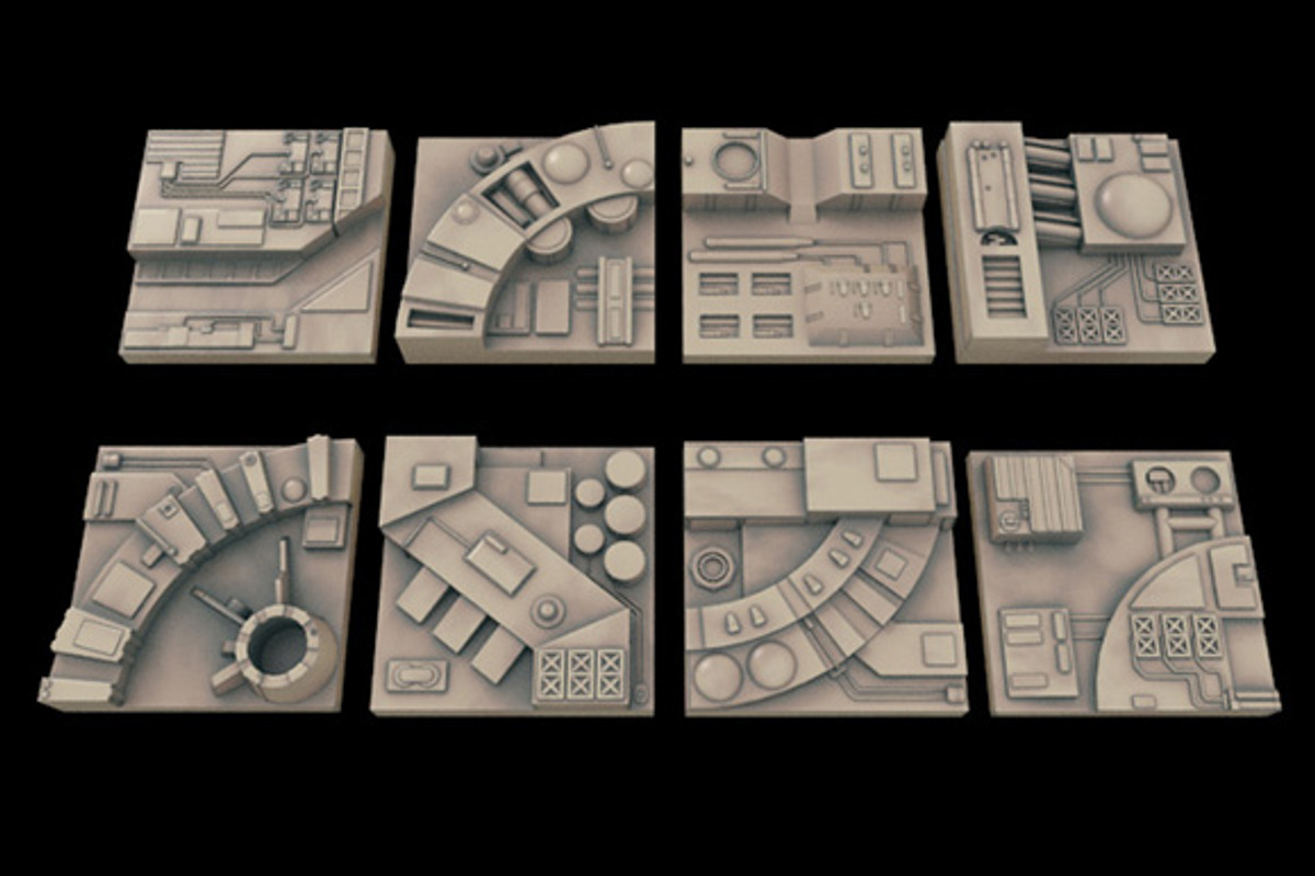 Sci-Fi Landscape Construction Kit, an Environmental 3D Model by RivermillStudios (Photo 2 of 5)