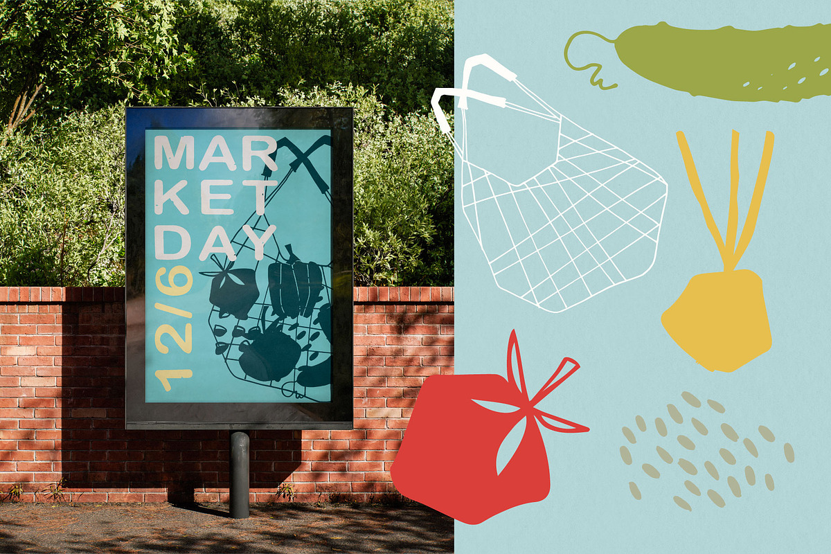 Market Day: 90 Food Illustrations, an Object Graphic by Sveta Pyatigorskaya (Photo 4 of 12)