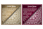 Set of wedding 28 elements, an Invitation Template by BEZIL-ART (Thumbnail 8 of 15)