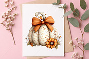 Whimsical Orange Cream Pumpkin PNG, a Seasonal Illustration by Canvas Craft (Thumbnail 10 of 10)