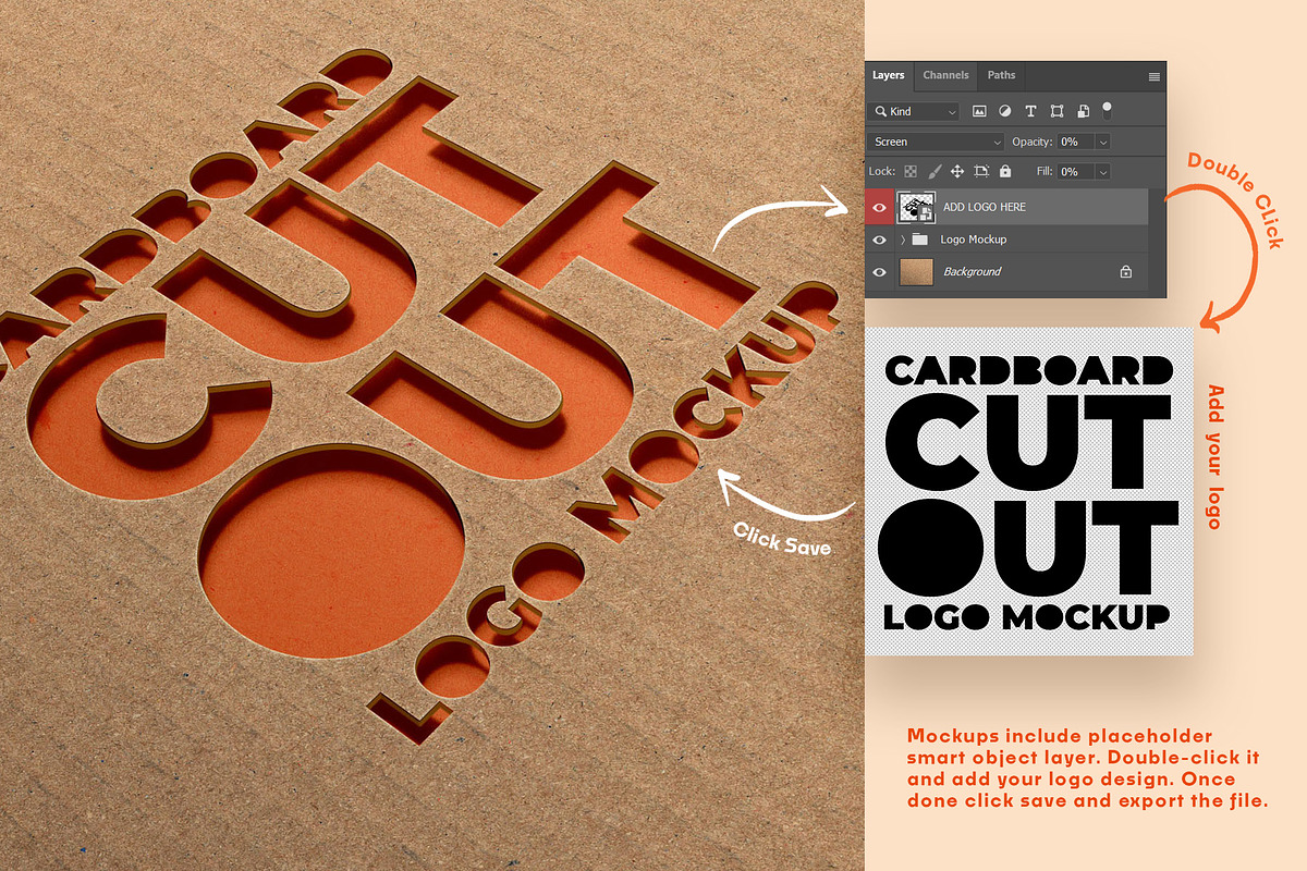 15 Creative Logo Mockups, a Templates & Theme by Graphicsfuel (Photo 17 of 18)
