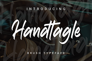 Handtagle, a Font by Dumadistyle (Thumbnail 1 of 6)