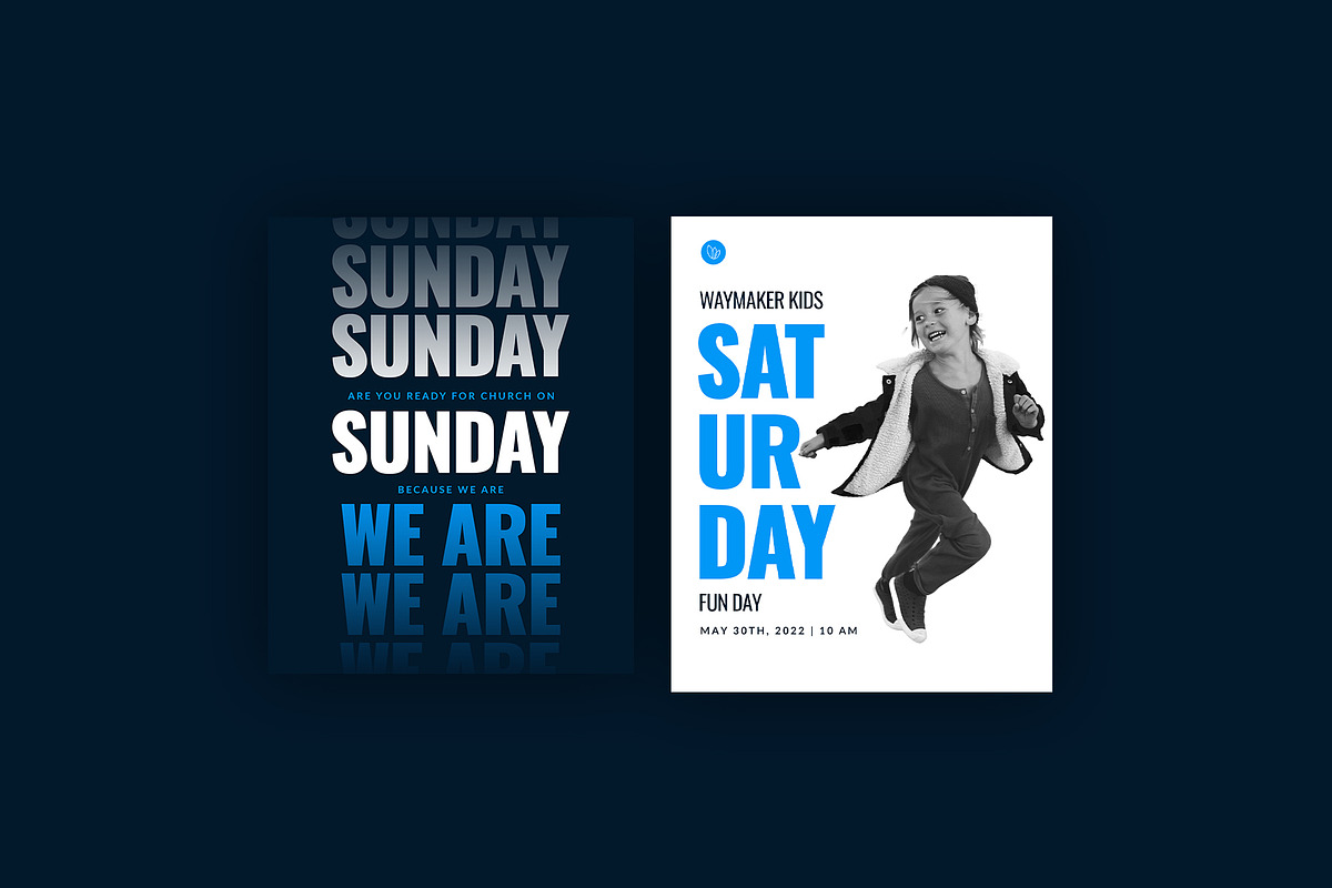 My Home Church | Social Media Kit, a Social Media Template by Rodney Truitt Jr (Photo 3 of 7)