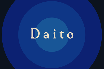 Daito, a Serif Font by insigne