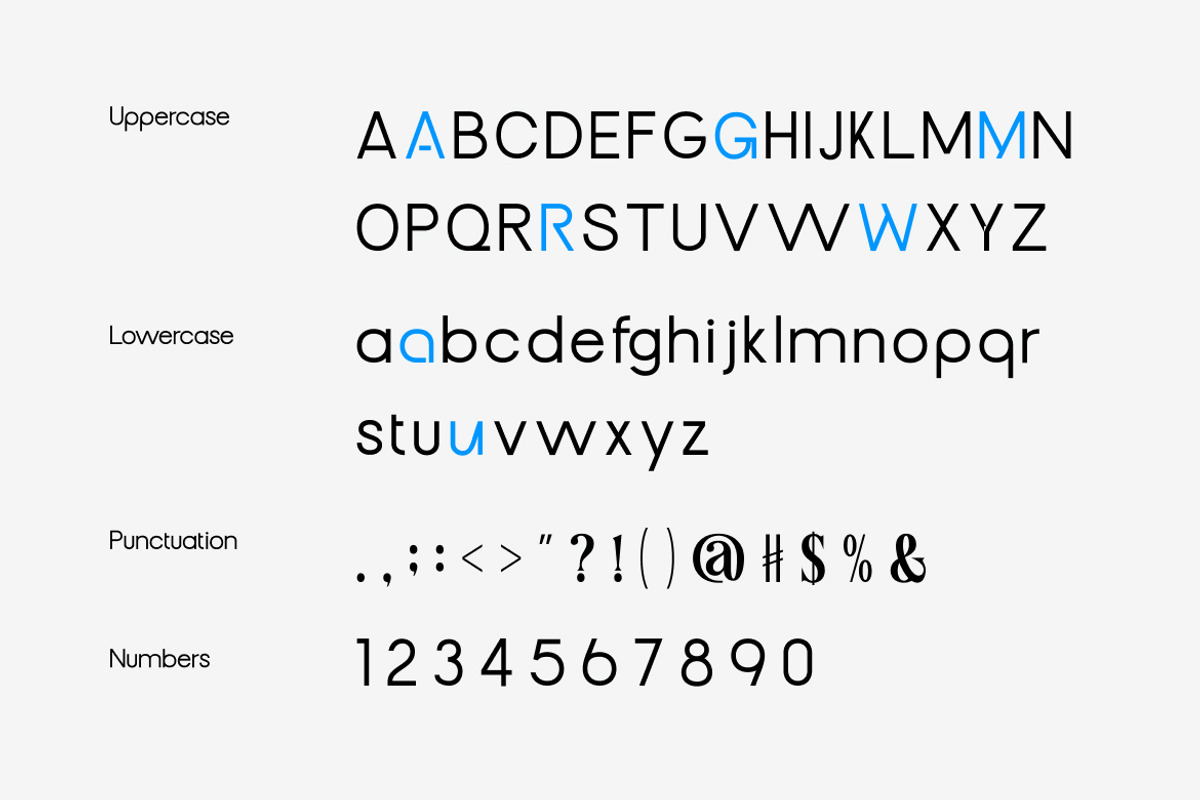 Groominu Geometric Sans Serif Font, a Sans Serif Font by Vadovastd (Photo 2 of 7)