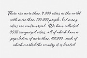 Southernia, a Script Font by Debut Studio (Thumbnail 4 of 8)