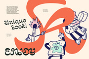 CS Andie – Trippy Font, a Blackletter Font by Craft Supply Co. (Thumbnail 3 of 8)