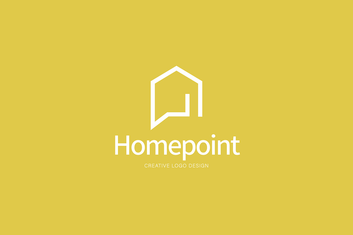 home point logos, a Branding & Logo Template by Logocreative