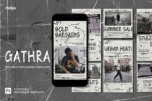 Gathra - Instagram Templates, a Social Media Template by Rakyu