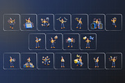New Year Party 3D Character Pack, a Characters & Person 3D Model by Haps Space (Thumbnail 4 of 4)