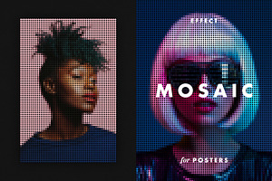 Mosaic Effect For Posters