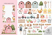 Cute Farm - Candy Color, an Animal Illustration by Estudio 812 (Thumbnail 3 of 7)