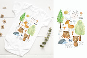 70% off. Bundle. Woodland animals., an Animal Illustration by TaPilipa (Thumbnail 27 of 38)