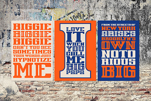 Biggie Display Font