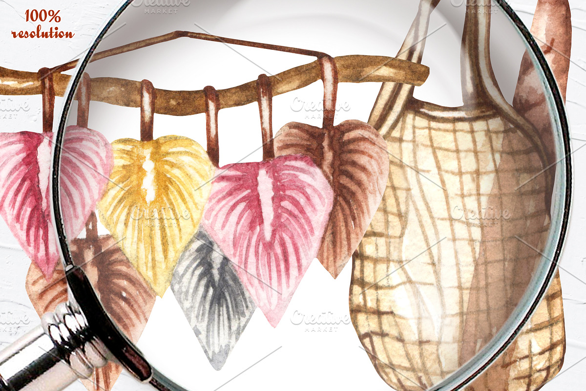 Hallway Scene Creator Watercolor Set, an Object Graphic by BarvArt (Photo 5 of 8)