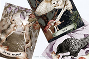 Forest Illustrations Mystic Autumn, an Animal Illustration by Busy May Studio (Thumbnail 10 of 20)