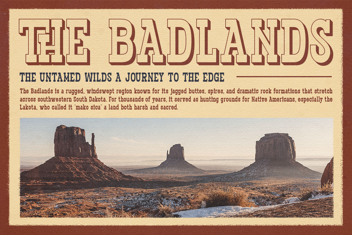 Oldridge – A Bold Western Vintage, a Slab Serif Font by roomspace creative lab (Photo 5 of 11)