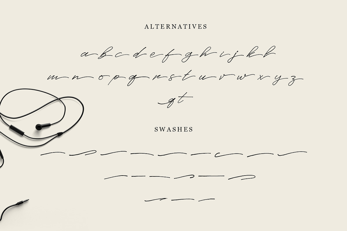 Anaheim script pro font ( update ) preview 7