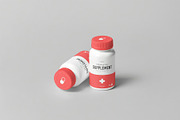 Supplement Jar & Box Mock-up, a Product Mockup by zippypixelstudio (Thumbnail 10 of 12)
