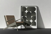 Poster Frame Mock-up, an Advertising Mockup by zippypixelstudio (Thumbnail 3 of 16)