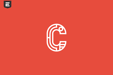 Letter C Crypto Logo