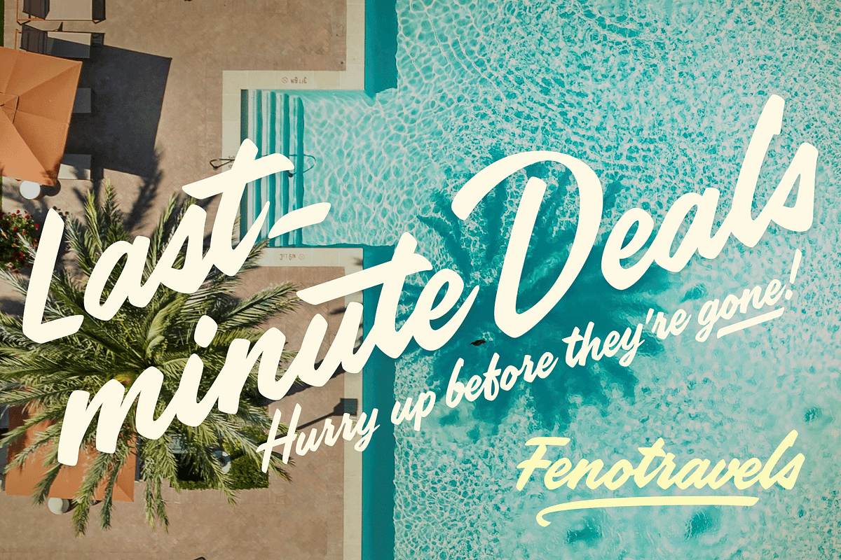 Poolside Brush Script, a Script Font by Fenotype (Photo 3 of 14)