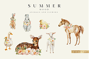 NEW! SUMMER MOOD - watercolor set, a Seasonal Illustration by Youksy (Thumbnail 12 of 14)