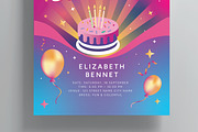 Happy Birthday Flyer, a Flyer Template by MightyDesign (Thumbnail 3 of 8)