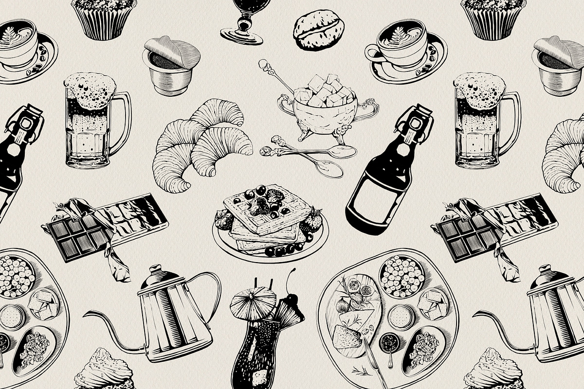 Menu Design Vector illustrations, a Graphic by Ekaproeka (Photo 11 of 14)