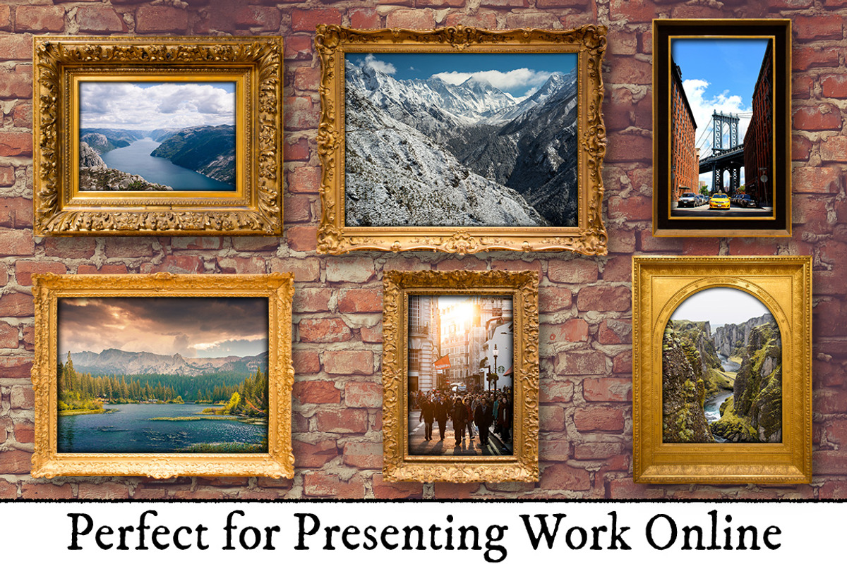 Insta-Frame - Frame Mockup Kit, a Print Template by Matt Borchert (Photo 5 of 5)