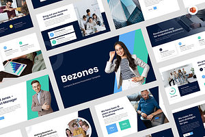 Company Business PowerPoint, a Presentation Template by Biwarastudio