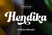 Bold Vintage Script - Hendika