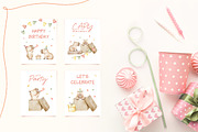 Capybara watercolor illustrations, an Animal Illustration by Fedulova Art (Thumbnail 4 of 13)