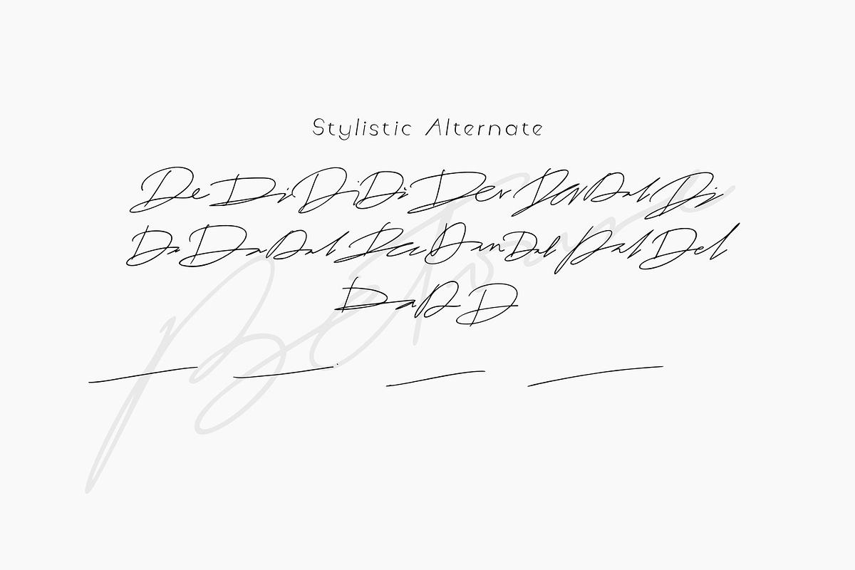 Betoure | Signature script, a Script Font by Mozyen Studio (Photo 9 of 12)