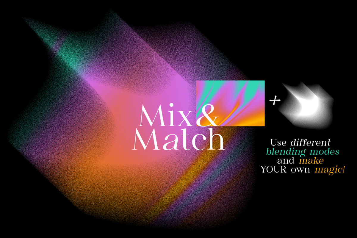 Grainy Gradients & Shapes BUNDLE, an Object Graphic by Julie&Taily (Photo 39 of 59)