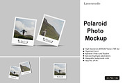 Realistic Polaroid Photos Mockup, a Product Mockup by lamorastudio (Thumbnail 1 of 11)