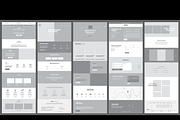 Website Wireframe Template, a Wireframe Template by Starline Creative (Thumbnail 5 of 5)