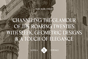 Goteca | Art Deco Classic Serif Font, a Serif Font by Hole Hope Design (Thumbnail 2 of 10)